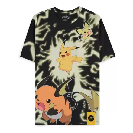 Pokémon majica Mirage AOP Pikachu Lightning termékfotója