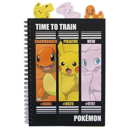 Pokémon bilježnica A5 projektna bilježnica Vrijeme je za trening fotografija proizvoda