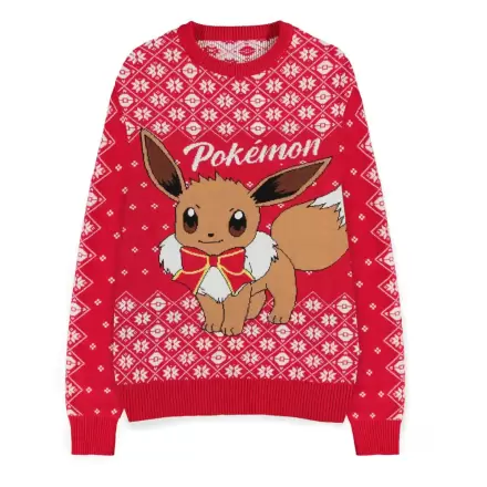 Pokémon Majica Božićni pulover Eevee termékfotója