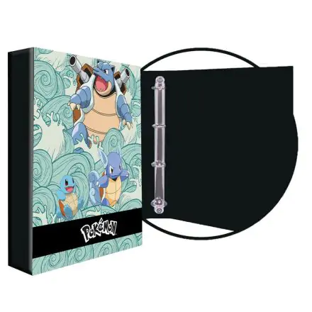 Pokemon Squirtle Evolution A4 mapa s prstenima fotografija proizvoda