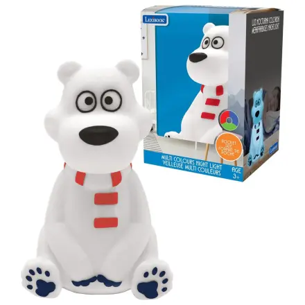 Polar Bear 3D noćna svjetiljka fotografija proizvoda