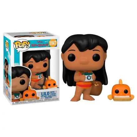 Lilo & Stitch POP! & Buddy Vinilna Figura Lilo s Pudge 9 cm termékfotója