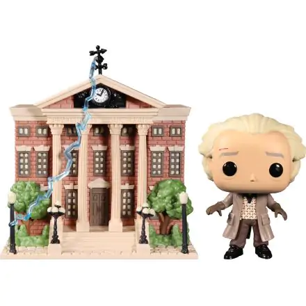 Back to the Future POP! Town Vinyl Figure Doc s tornjem sa satom 9 cm fotografija proizvoda