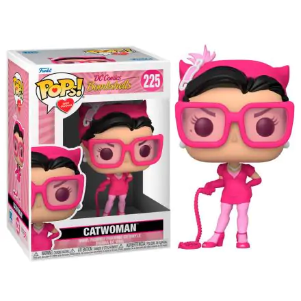 DC Comics POP! Heroes Vinyl Figura BC Awareness - Bombshell Catwoman 9 cm termékfotója