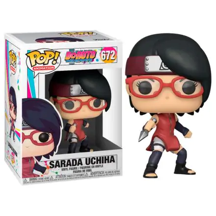 Boruto: Naruto Next Generations POP! Animation Vinyl Figure Sarada Uchiha 9 cm Vinilna Figura termékfotója