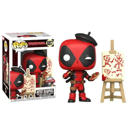 Marvel Deadpool 30th Anniversary POP! Figurica od vinila Artist Deadpool 9 cm fotografija proizvoda