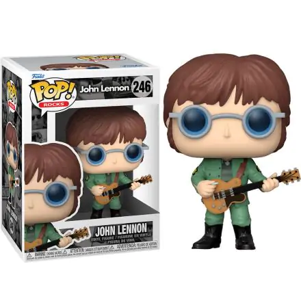 John Lennon POP! Rocks Vinyl Figura John Lennon - Vojna Jakna 9 cm termékfotója