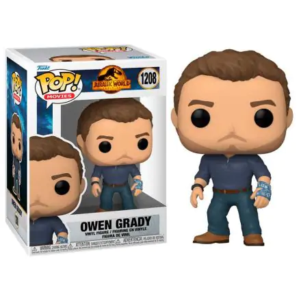 Jurassic World 3 POP! Movies Vinilna Figura Owen Grady 9 cm termékfotója