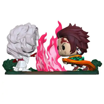 Demon Slayer POP Moment! Vinilne Figure Paket od 2 Tanjiro protiv Rui 9 cm termékfotója