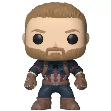 Avengers Infinity War POP! Movies Vinilna Figura Kapetan Amerika 9 cm termékfotója