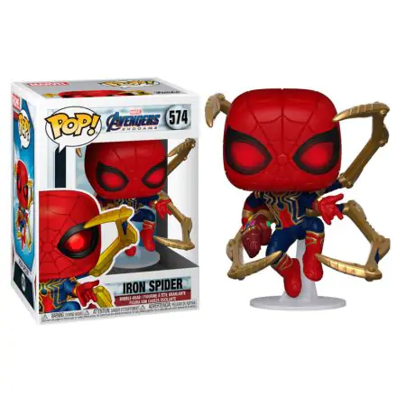 Avengers: Endgame POP! Movies Vinilna Figura Iron Spider s Nano Rukavicom 9 cm termékfotója