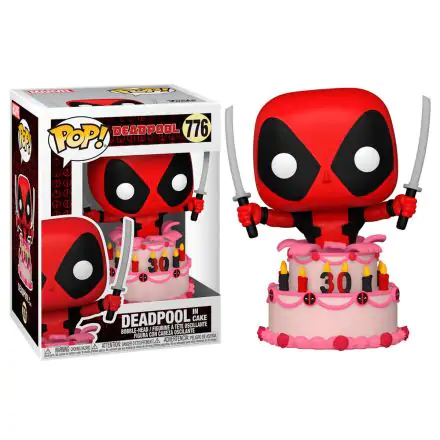 Marvel Deadpool 30. obljetnica POP! Vinil Figura Deadpool u torti 9 cm termékfotója