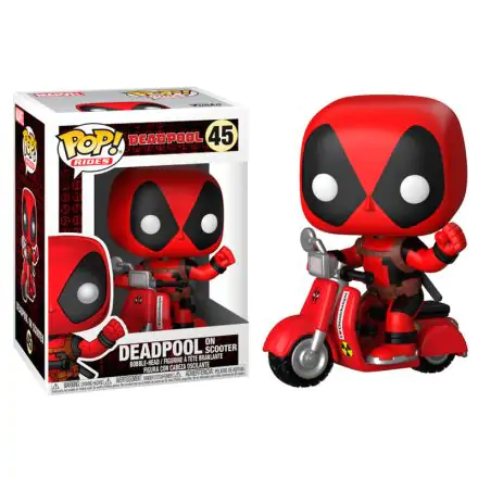 Deadpool POP! Rides Vinil Figura Deadpool & Scooter 9 cm termékfotója