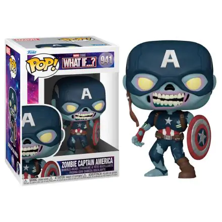 Marvel What If...? POP! TV vinilna figura Zombie Captain America 9 cm fotografija proizvoda
