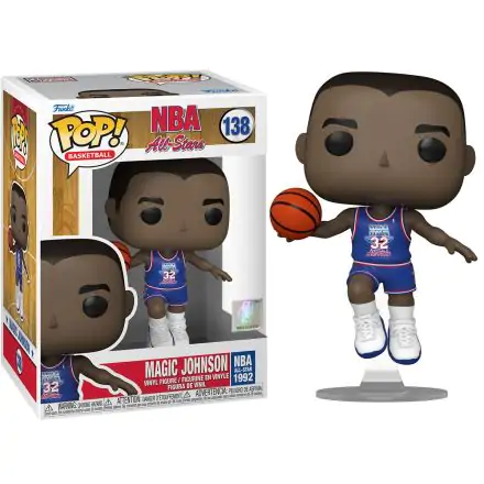 NBA Legends POP! Košarka Vinyl Figura Magic Johnson (Blue All Star Uni 1991) 9 cm termékfotója