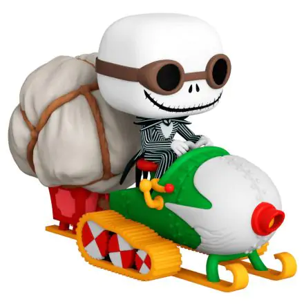 Nightmare before Christmas POP! Rides Vinyl Figura Jack s Goggles & Snowmobile 18 cm termékfotója