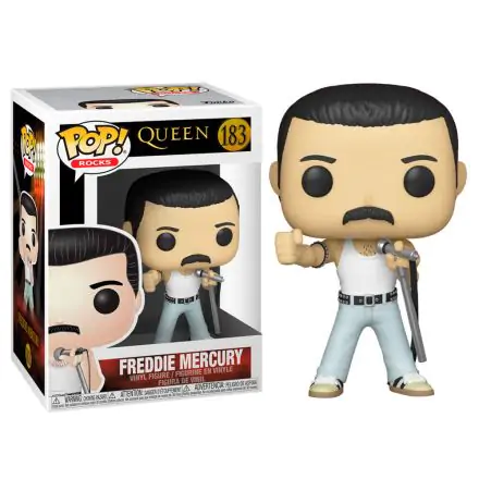 Queen POP! Rocks Vinyl Figura Freddie Mercury Radio Gaga 9 cm termékfotója