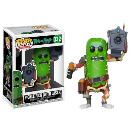 Rick and Morty POP! Animation Vinyl figura Pickle Rick s laserom 9 cm fotografija proizvoda