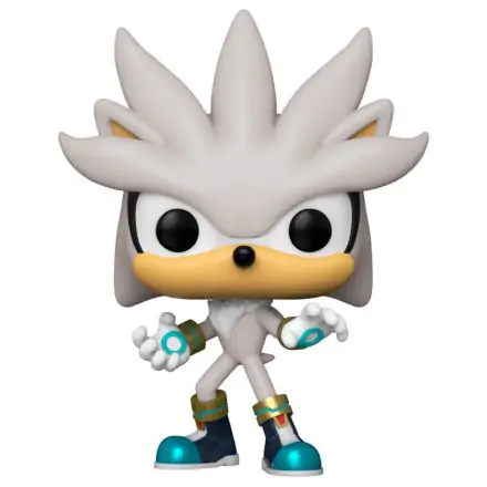 Sonic the Hedgehog POP! Games Vinyl Figura Sonic 30th - Silver the Hedgehog 9 cm termékfotója