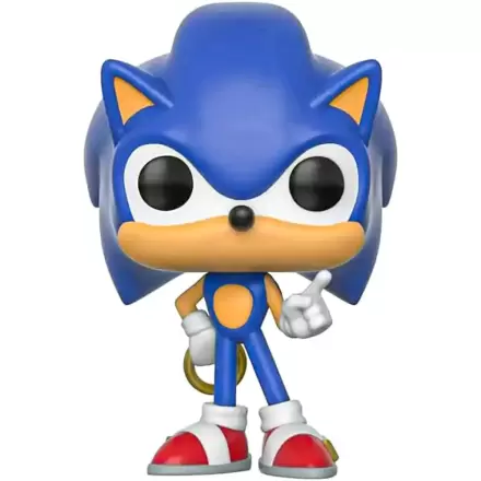 Sonic The Hedgehog POP! Games Vinilna Figura Sonic (Ring) 9 cm termékfotója