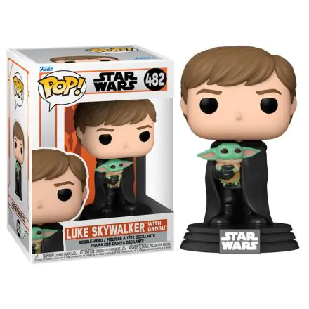 Star Wars The Mandalorian POP! TV Vinilna Figura Luke with Child 9 cm termékfotója