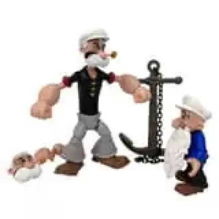 Popeye akcijska figura Wave 02 Poopdeck Pappy termékfotója