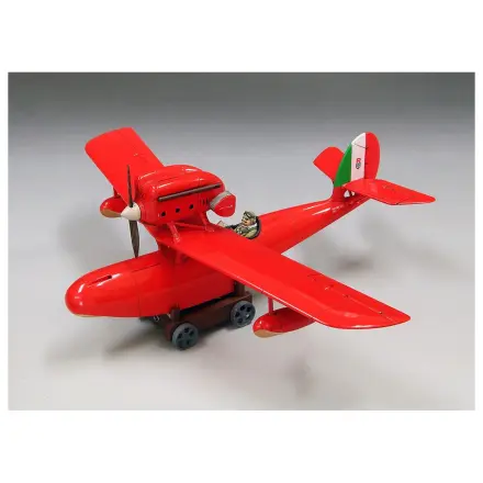 Porco Rosso Savoia S.21 Seaplane model kit + Porco Rosso figura fotografija proizvoda