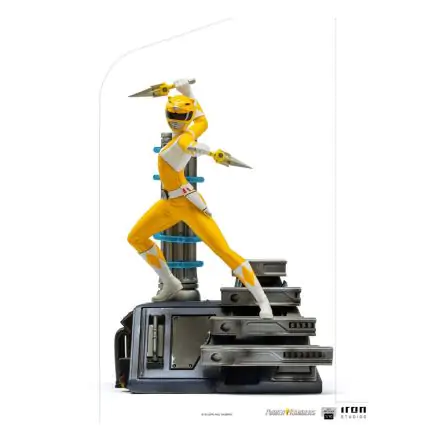Power Rangers BDS Art Scale Statua 1/10 Yellow Ranger 19 cm fotografija proizvoda