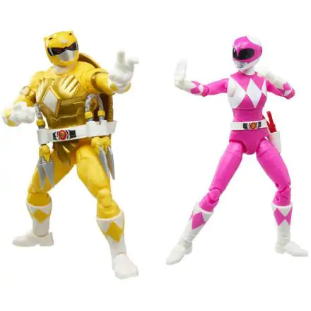 Power Rangers x TMNT Lightning Collection Akcijske figure 2022 Morphed April O'Neil & Michelangelo fotografija proizvoda