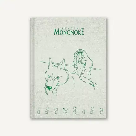 Princess Mononoke Notes San Tkanina termékfotója