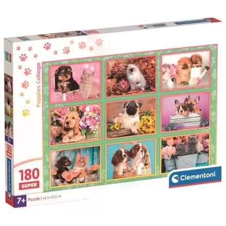 Puppies Collage super puzzle 180 komada fotografija proizvoda