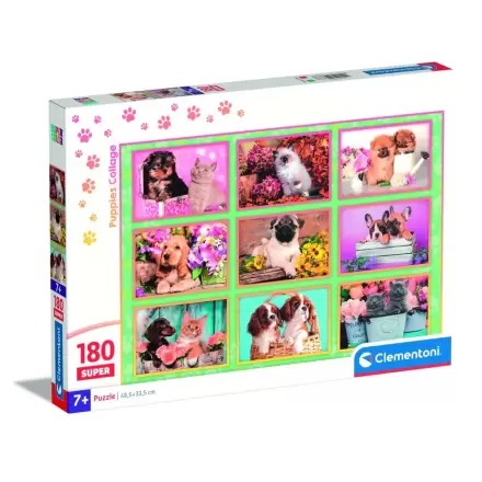 Puppies Collage super puzzle 180 komada termékfotója