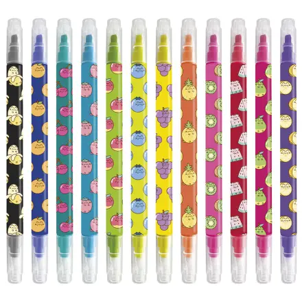 Pusheen Fruits set od 12 izbrisivih flomastera fotografija proizvoda