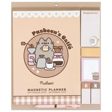 Pusheen Magnetski planer 2026./27. 30 x 35 cm fotografija proizvoda