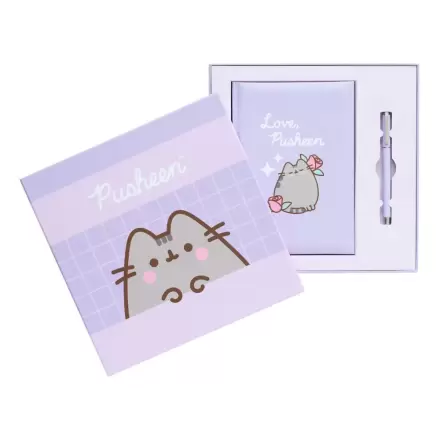 Pusheen Moments A5 premium bilježnica + set kemijske olovke fotografija proizvoda