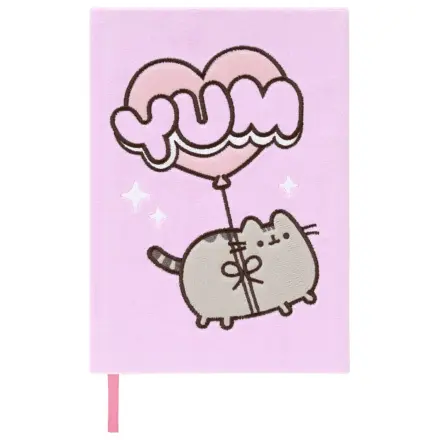 Pusheen Moments A5 premium plišni notes fotografija proizvoda