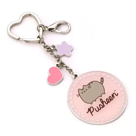 Pusheen privjesak za ključeve rozi Name termékfotója