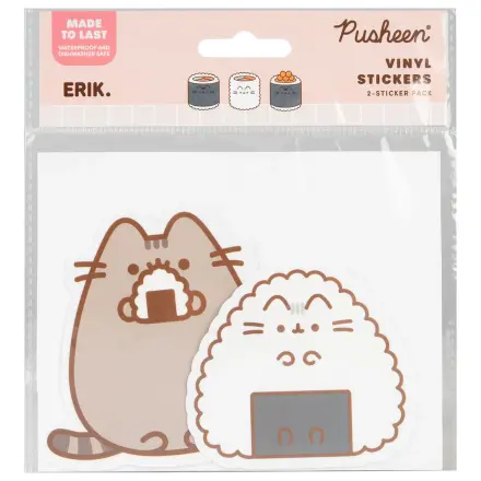 Pusheen Sushi Roll set od 2 vinilne naljepnice fotografija proizvoda