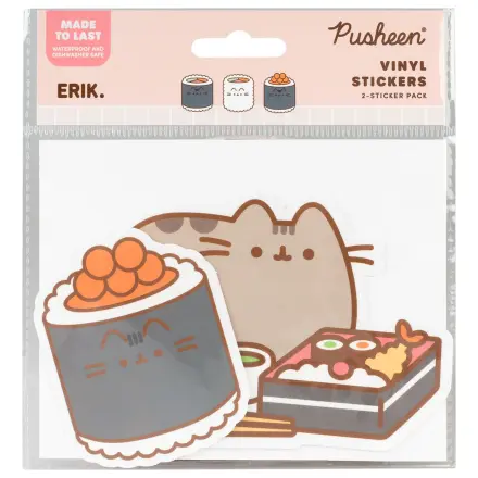 Pusheen Sushi Roll set od 2 vinilne naljepnice fotografija proizvoda
