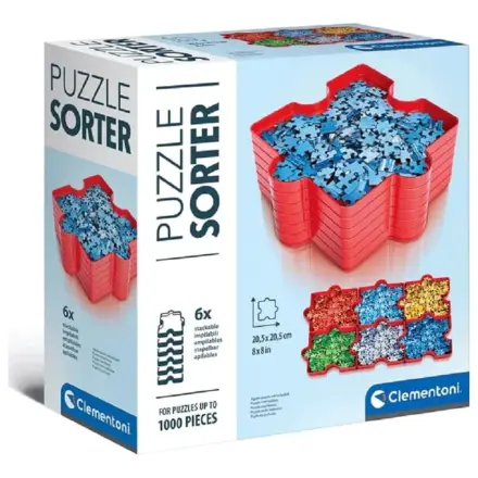 Puzzle Sorter Crveni 6-dijelni Clementoni fotografija proizvoda