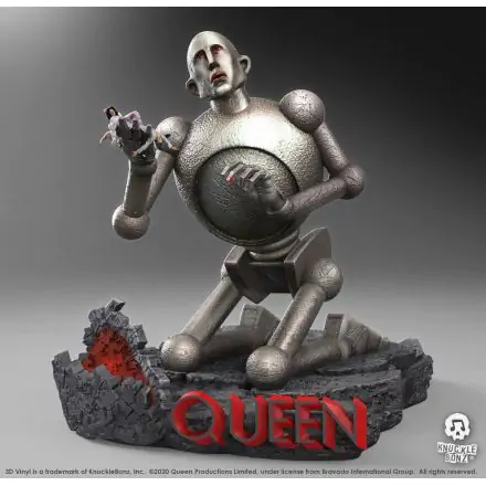 Queen 3D vinilna statua Queen Robot (News of the World) 20 x 21 x 24 cm termékfotója