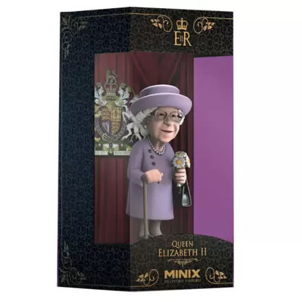 Queen Elizabeth II Minix figura 12 cm termékfotója