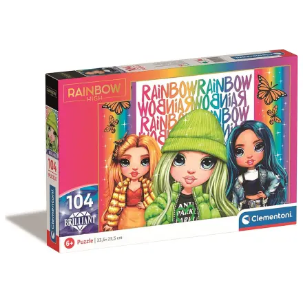 Rainbow High Butterfly 104-dijelna Brilliant Puzzle slagalica Clementoni fotografija proizvoda