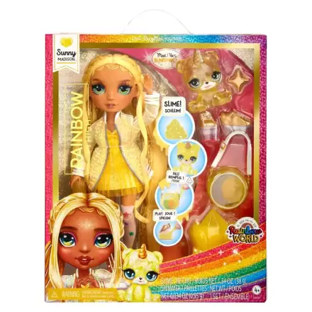 Rainbow High Rainbow World Sunny lutka 25cm termékfotója