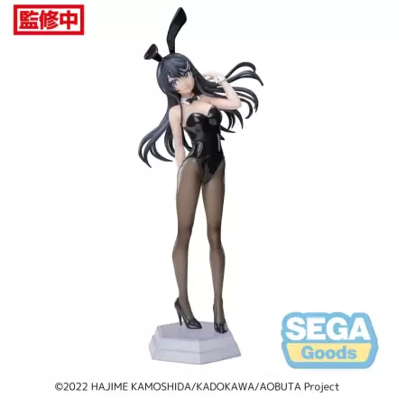 Rascal Does Not Dream of Bunny Girl Senpai PVC Kip Stolni x Decorate Collections Mai Sakurajima 17 cm termékfotója