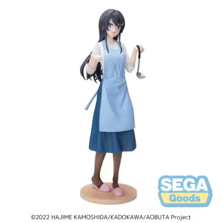 Rascal Does Not Dream of Bunny Girl Senpai Luminasta PVC Kip Mai Sakurajima Apron 14 cm termékfotója