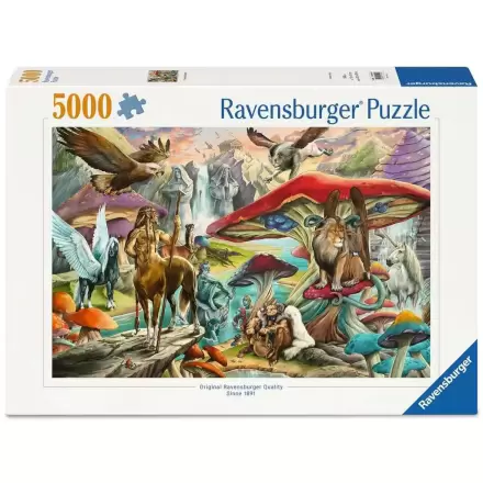 Ravensburger Jigsaw Puzzle Mushrooms & Myths (5000 dijelova) fotografija proizvoda