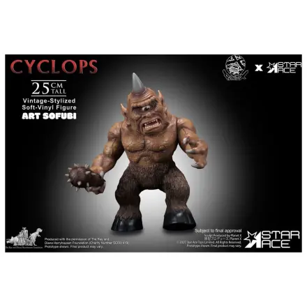 Ray Harryhausen Mekana vinilna Statua Cyclops (Vintage-Style) 25 cm fotografija proizvoda