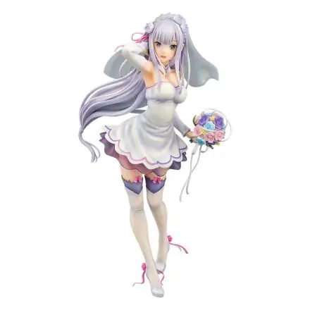 Re:ZERO -Starting Life in Another World- PVC Kip 1/7 Emilia Vjenčanje Ver. 25 cm termékfotója