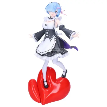 Re:Zero Starting Life in Another World Espresto Poppin Heart Rem figura 28 cm fotografija proizvoda